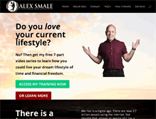 Tablet Screenshot of alexsmale.com
